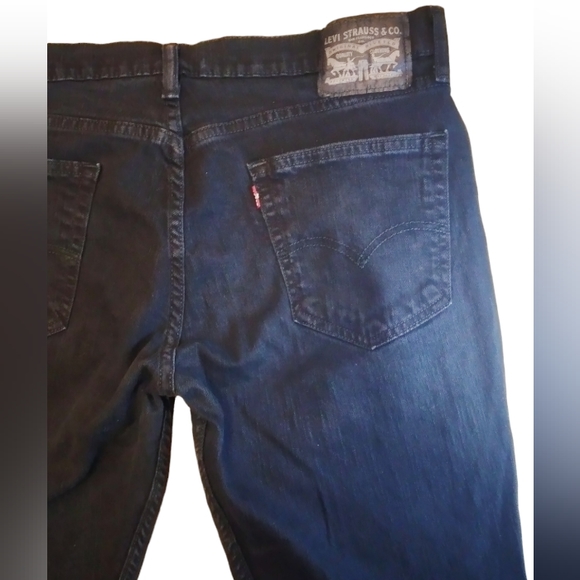 LEVI's Men's 502 Regular Taper Fit Jeans Black Size 36 x 32 - Picture 4 of 10